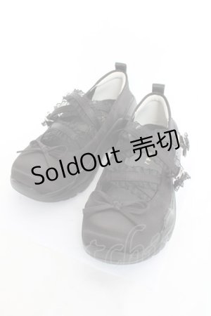 画像: axes femme POETIQUE / サテンバレエシューズ ｓ 黒 Y-26-02-23-044-AX-SH-SZ-ZY