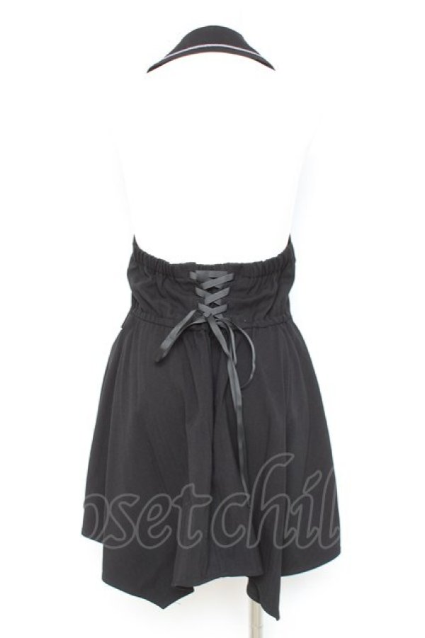 画像2: axes femme POETIQUE / クラシックホルターベスト  黒 Y-26-02-23-049-AX-TO-SZ-ZY (2)