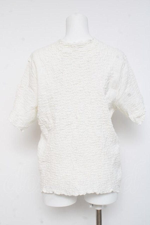 画像2: axes femme / ふくれカットトップス F オフシロ Y-26-02-23-060-AX-TO-IG-ZY (2)