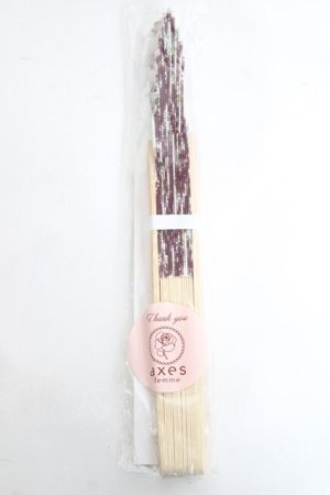 画像: axes femme / 扇子  - Y-26-02-23-013-AX-AC-IG-ZY