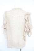 画像2: axes femme / 小花柄シフォンブラウス Ｆ ベージュ系 Y-26-02-23-096-AX-BL-IG-ZY (2)