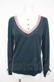 画像1: axes femme / 重ね着風カットソー  グリーン Y-26-02-23-098-AX-TO-SZ-ZY (1)