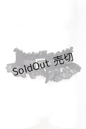 画像: axes femme POETIQUE / レースゴムベルト  黒 Y-26-02-23-015-AX-ZA-SZ-ZY