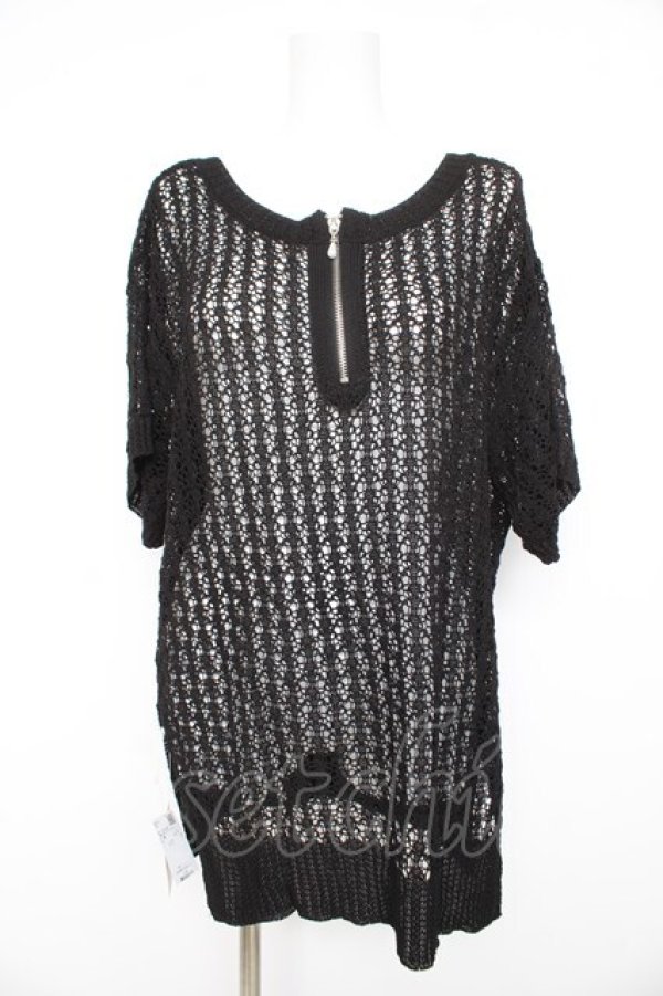 画像1: axes femme / 前後２ＷＡＹジップニット F クロ Y-26-02-23-121-AX-TO-IG-ZY (1)