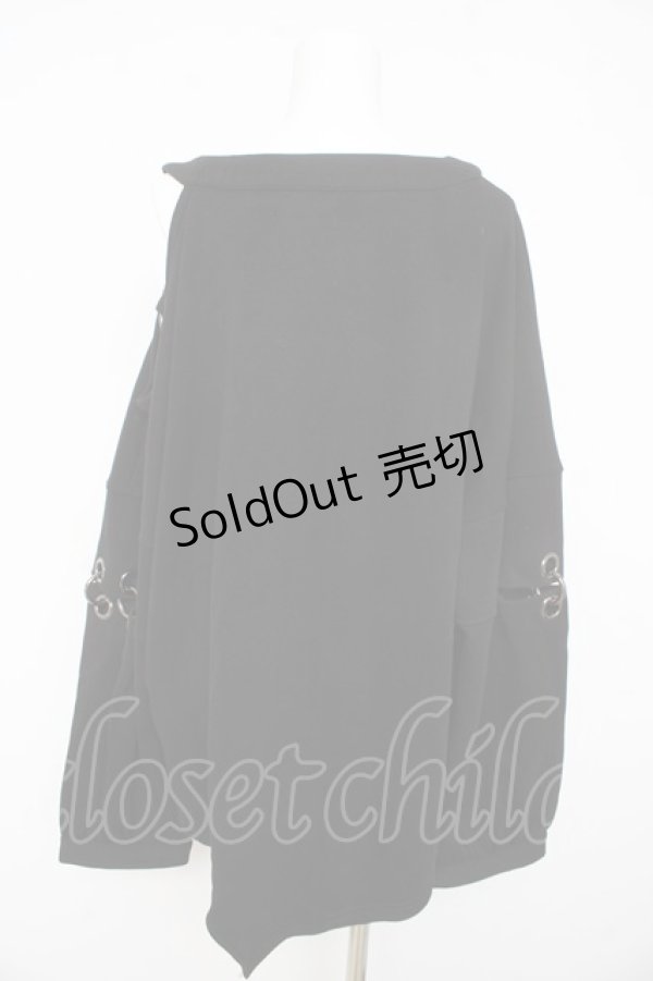 画像2: Ozz conte / インダストリアルトップス  黒 Y-26-02-23-133-OO-TO-SZ-ZY (2)