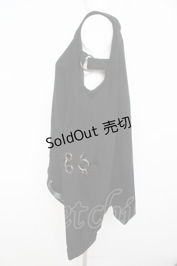 画像3: Ozz conte / インダストリアルトップス  黒 Y-26-02-23-133-OO-TO-SZ-ZY (3)