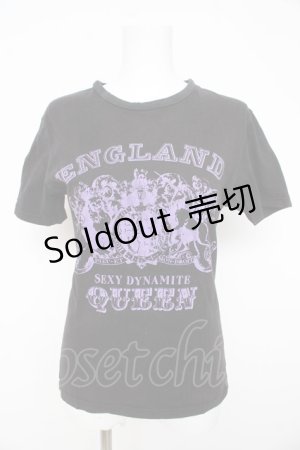 画像: CHOICE / プリントTシャツ  黒 Y-26-02-23-134-PU-TO-SZ-ZY