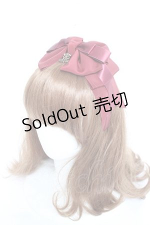 画像: ALICE and the PIRATES / グログラン3WAYカチューシャ  レッド Y-26-02-23-017-PA-AC-SZ-ZY