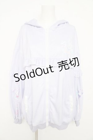 画像: ACDC RAG / キラキラユニコーンZIP BIGパーカー  ラベンダー Y-26-02-23-137-PU-TO-SZ-ZY