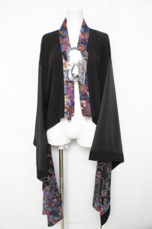 画像: rezen / 花魁×蝶振袖羽織  瑠璃色 Y-26-02-23-138-LO-TO-SZ-ZY