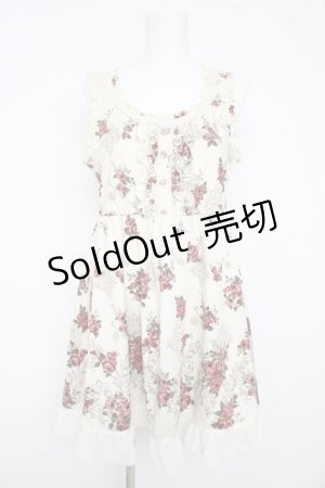 画像: axes femme / パネル花柄チュニックワンピース M 生成り Y-26-02-23-145-AX-OP-SZ-ZY