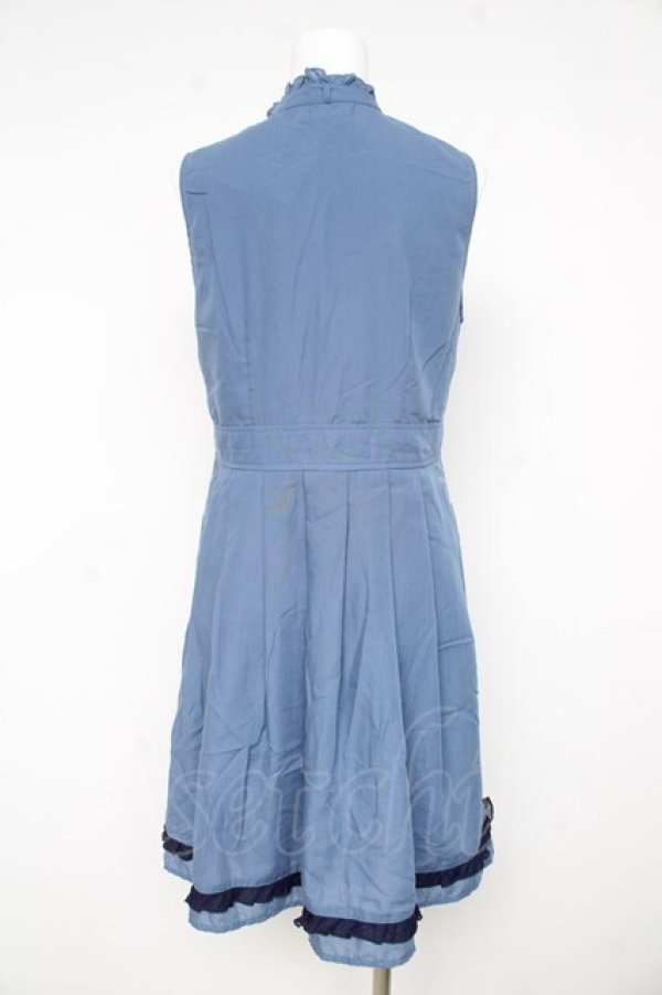 画像2: axes femme / ノースリチュニ  サックス Y-26-02-23-153-AX-OP-SZ-ZY (2)