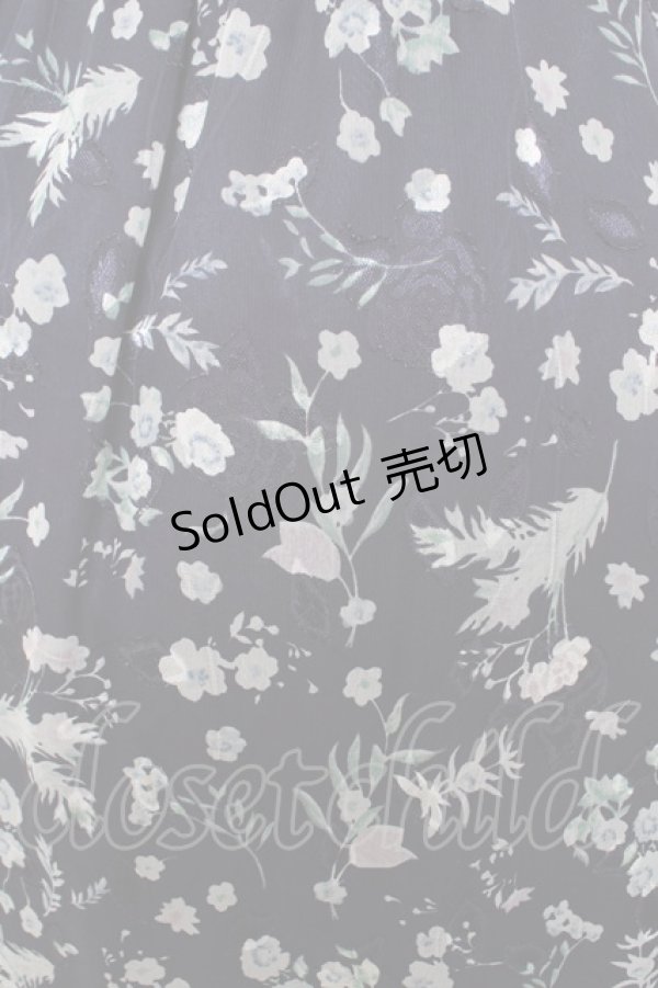 画像3: axes femme / ＪＱ花柄ビスチェ風ワンピース M ネイビー Y-26-02-23-161-AX-OP-IG-ZY (3)