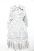 画像1: axes femme / 小花柄ボータイワンピース F ミント Y-26-02-23-172-AX-OP-SZ-ZY (1)