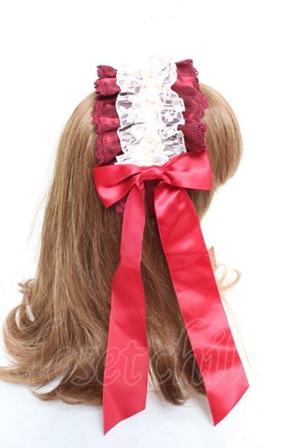 画像5: axes femme kawaii / ブリムカチューシャ  赤 Y-26-02-23-018-AX-AC-SZ-ZY (5)