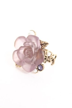 画像: axes femme / フェイバリットローズリング  パープル Y-26-02-23-002-AX-AC-SZ-ZY