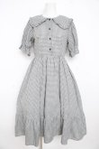 画像1: m petit by misako / AM*ギンガムCHKワンピース M 中灰 Y-26-02-23-189-LO-OP-SZ-ZY (1)