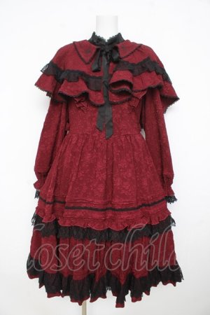 画像: Hoshibako Works / Rozen Maiden x HoshibakoWorks 真紅ケープ付きワンピース  ワイン Y-26-02-23-200-LO-OP-SZ-ZY