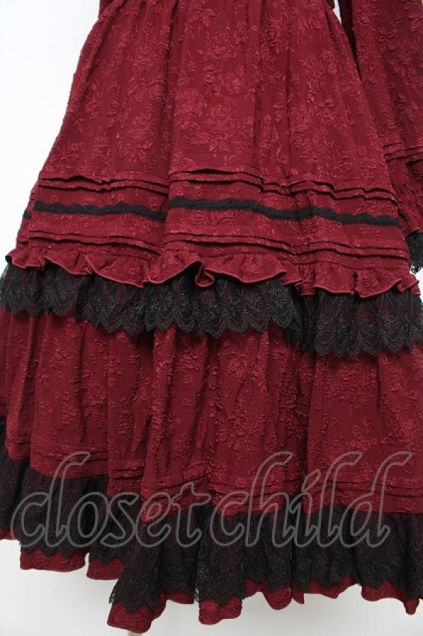 画像4: Hoshibako Works / Rozen Maiden x HoshibakoWorks 真紅ケープ付きワンピース  ワイン Y-26-02-23-200-LO-OP-SZ-ZY (4)