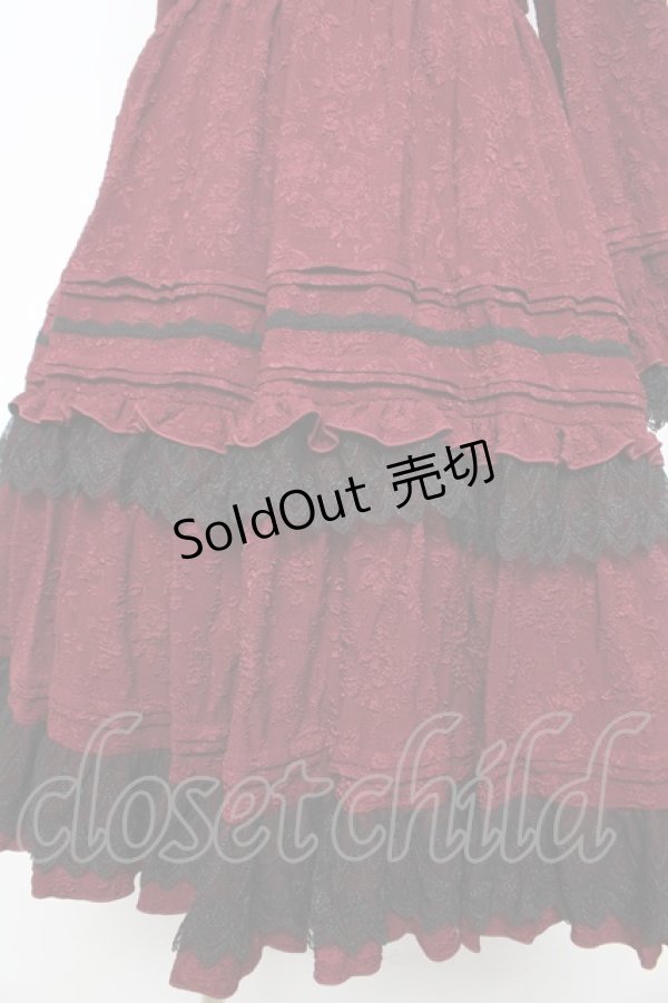 画像4: Hoshibako Works / Rozen Maiden x HoshibakoWorks 真紅ケープ付きワンピース  ワイン Y-26-02-23-200-LO-OP-SZ-ZY (4)