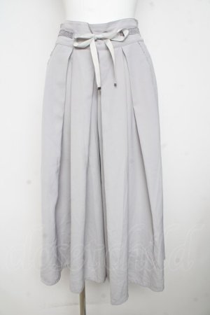 画像: axes femme / ボリュームタックワイドパンツ M グレー Y-26-02-23-205-AX-PA-IG-ZY