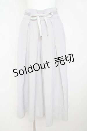 画像: axes femme / ボリュームタックワイドパンツ M グレー Y-26-02-23-205-AX-PA-IG-ZY