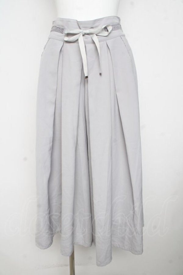 画像1: axes femme / ボリュームタックワイドパンツ M グレー Y-26-02-23-205-AX-PA-IG-ZY (1)