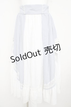 画像: axes femme kawaii / マリアンヌスカート  サックス Y-26-02-23-215-AX-SK-SZ-ZI