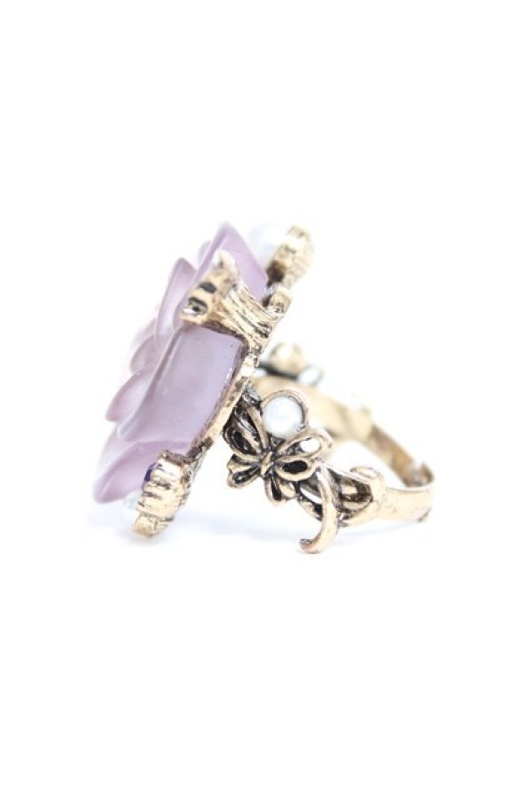 画像2: axes femme / フェイバリットローズリング  パープル Y-26-02-23-002-AX-AC-SZ-ZY (2)