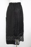画像2: axes femme / ジップ付きレースタイトスカート  黒 Y-26-02-23-221-AX-SK-SZ-ZY (2)