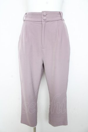 画像: axes femme POETIQUE / チャイナボタンスリットパンツ  ラベンダー Y-26-02-23-229-AX-PA-SZ-ZY