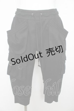 画像: Ozz Croce / ハーフパンツ  黒 Y-26-02-23-238-OO-PA-SZ-ZI