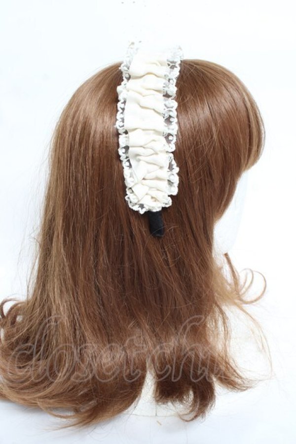 画像3: m petit by misako / TT*AMレースカチューシャ  生成り Y-26-02-23-022-LO-AC-SZ-ZY (3)