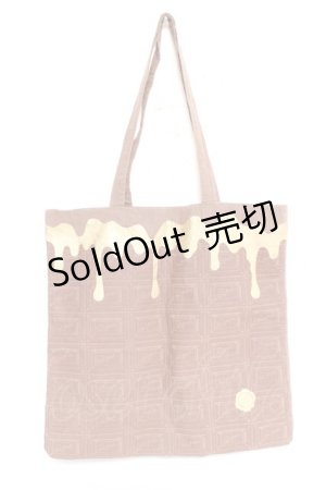 画像: Q-pot. / ビターチョコレート ワッシャー トート  ビターチョコレート Y-26-02-23-030-QP-BG-SZ-ZY