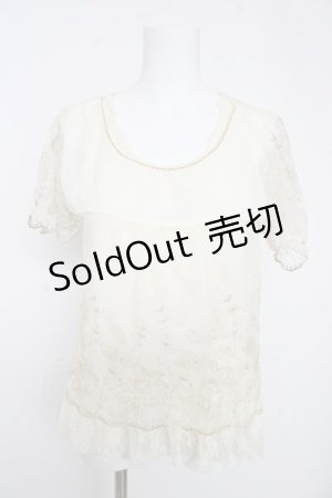 画像: axes femme / タンク付きアンサンブルプルオーバー  生成り Y-26-02-27-006-AX-TO-SZ-ZY