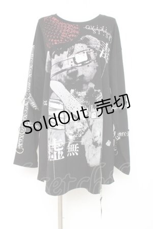 画像: SEX POT ReVeNGe / 病みベアロンT  黒 Y-26-02-27-065-SP-TO-SZ-ZY