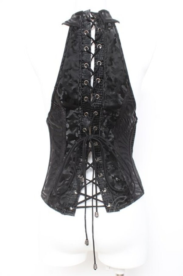 画像3: Qutie Frash / 2022年プレミアムセット-漆黒-コルセット  黒 Y-26-02-27-067-QU-CO-SZ-ZY (3)