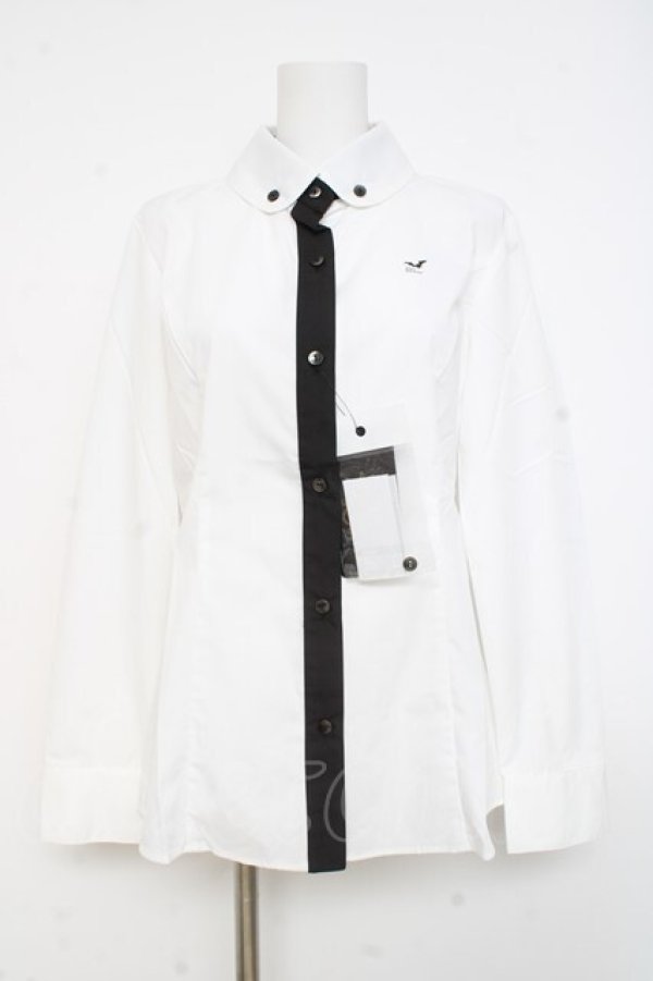 画像1: MIHO MATSUDA / ヴィラーブラウス M 白 Y-26-02-27-069-GO-BL-SZ-ZY (1)