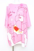 画像1: ACDC RAG / ケアベア T  ピンク Y-26-02-27-080-PU-TO-SZ-ZY (1)
