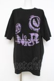 画像1: NieR Clothing / FACE DESIGN BIG TEE XL ブラック Y-26-02-27-087-PU-TS-SZ-ZY (1)