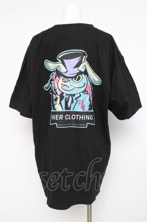 画像1: NieR Clothing / BACK DESIGN BIG　TEE XL ブラック Y-26-02-27-088-PU-BL-SZ-ZY (1)