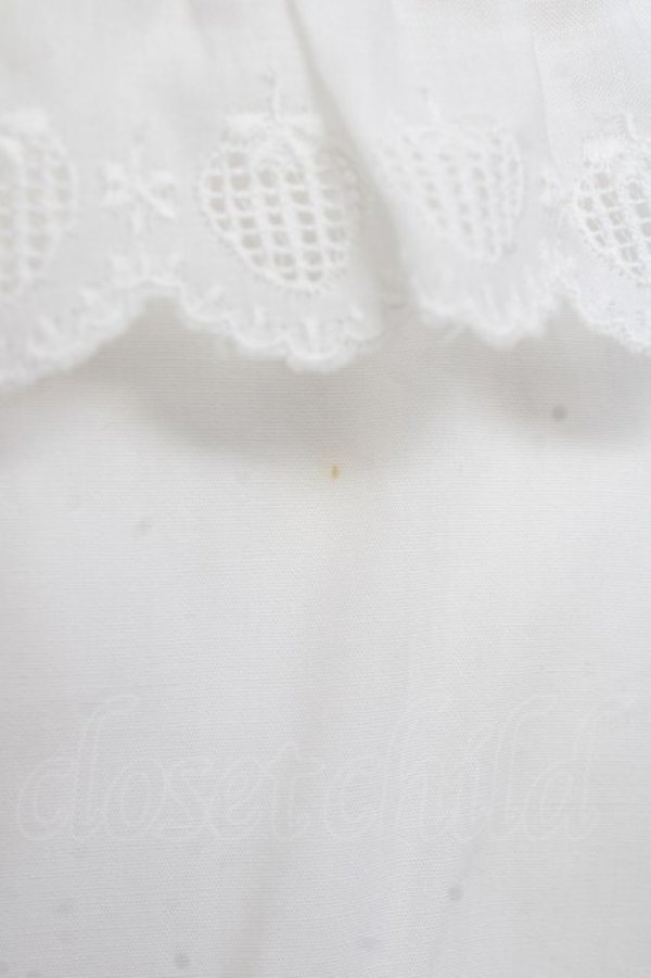 画像6: BABY, THE STARS SHINE BRIGHT / ゆらゆらいちごのHappy Berry Presentブラウス  シロ Y-26-02-27-089-BA-BL-IG-ZY (6)