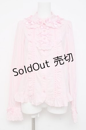 画像: Angelic Pretty / アラカルトリボンブラウス  ピンク Y-26-02-27-092-AP-BL-IG-ZY