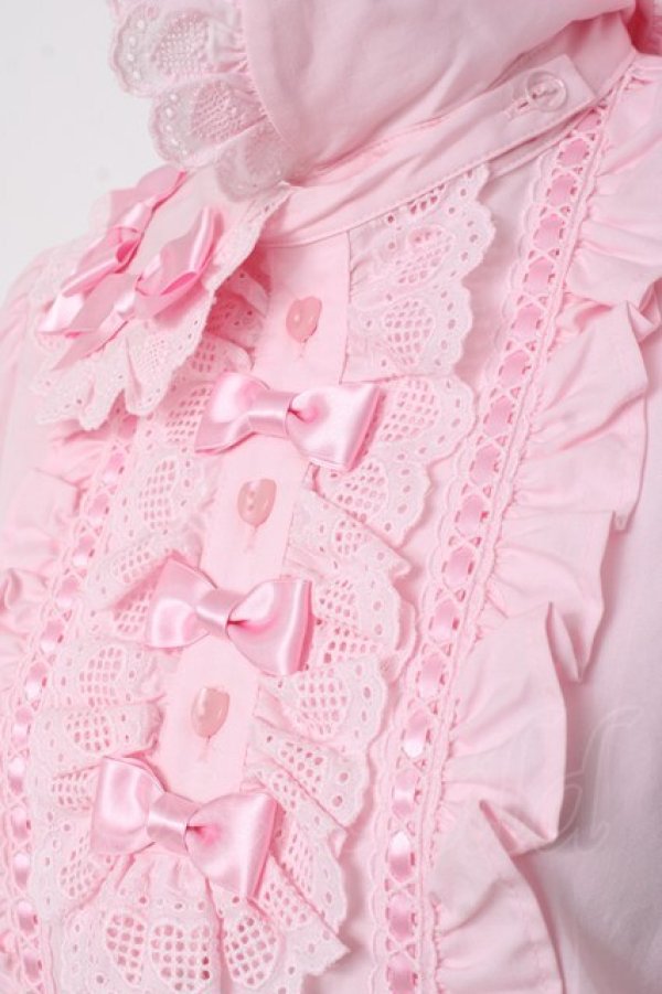 画像3: Angelic Pretty / アラカルトリボンブラウス  ピンク Y-26-02-27-092-AP-BL-IG-ZY (3)