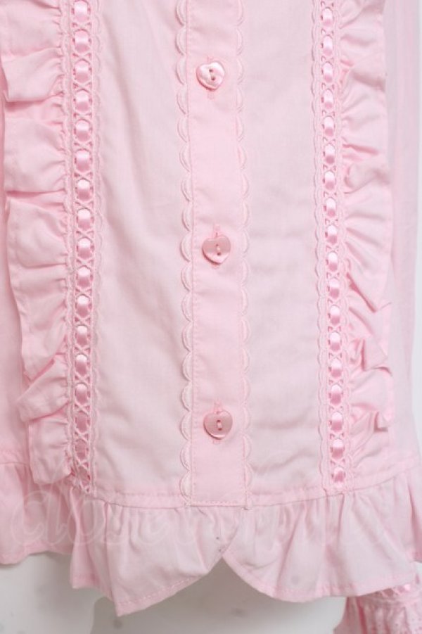 画像4: Angelic Pretty / アラカルトリボンブラウス  ピンク Y-26-02-27-092-AP-BL-IG-ZY (4)