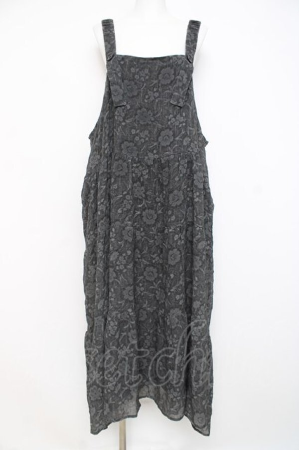 画像1: axes femme / 花柄ワンピース  グレー Y-26-02-27-097-AX-OP-SZ-ZY (1)