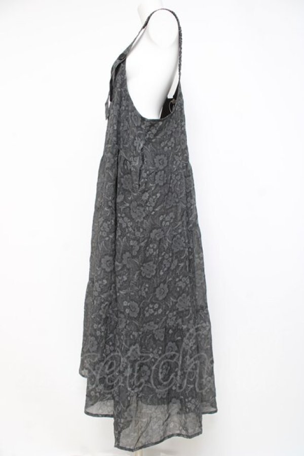 画像2: axes femme / 花柄ワンピース  グレー Y-26-02-27-097-AX-OP-SZ-ZY (2)