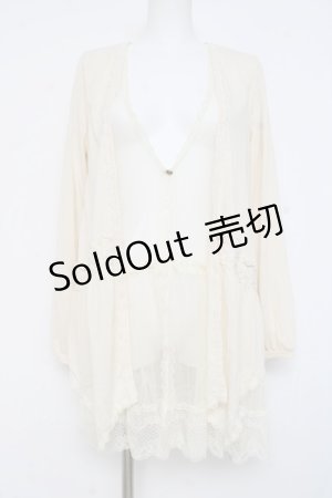 画像: axes femme / レイヤードカーディガン M 生成り Y-26-02-27-107-AX-TO-SZ-ZY