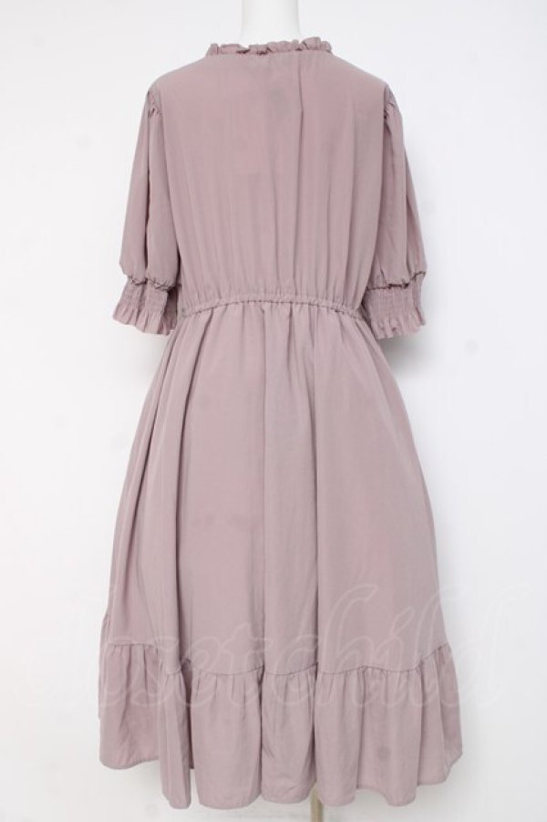 画像2: m petit by misako / AMレースアップワンピース LL 中桃 Y-26-02-27-140-LO-OP-SZ-ZY (2)