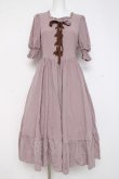 画像1: m petit by misako / AMレースアップワンピース S ピンク Y-26-02-27-142-LO-OP-SZ-ZY (1)
